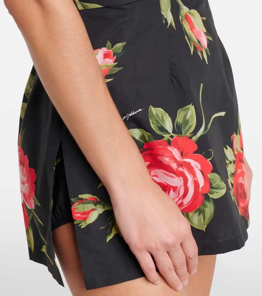Dolce & Gabbana Floral cotton minidress | Thumbnail 2