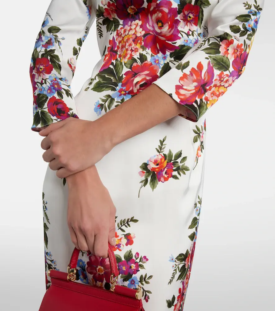 Dolce & Gabbana Floral midi dress | Thumbnail 3