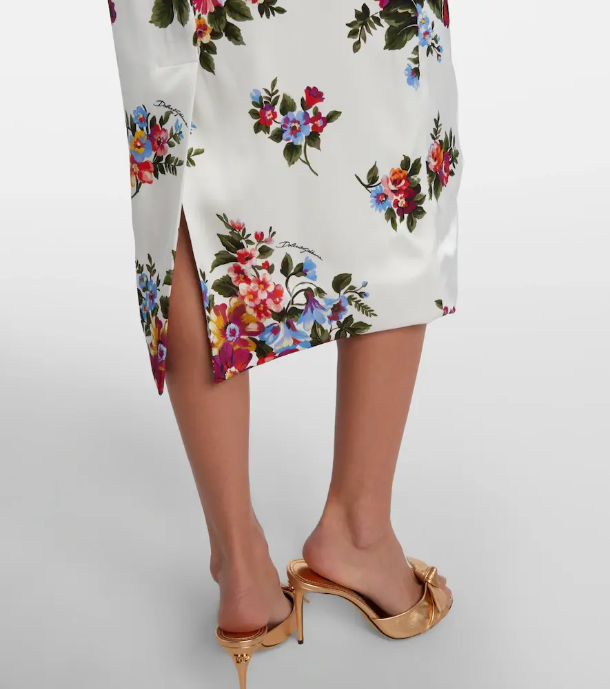 Dolce & Gabbana Floral midi dress | Thumbnail 5