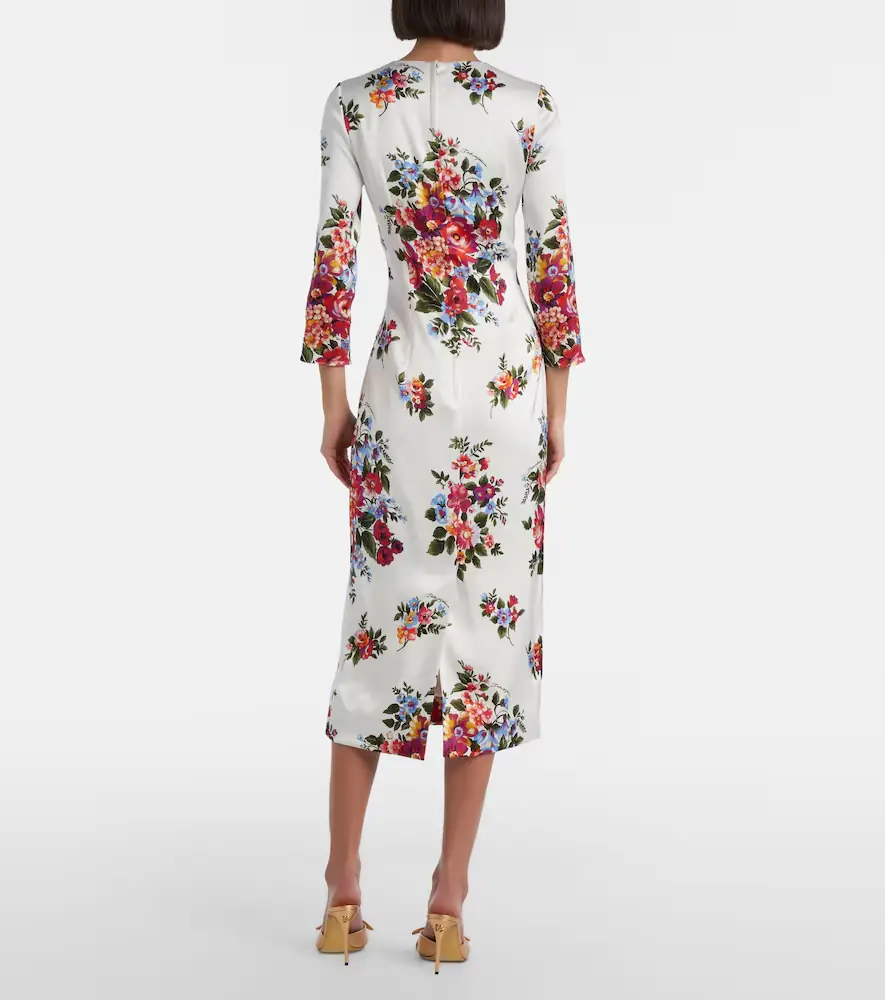Dolce & Gabbana Floral midi dress | Thumbnail 6