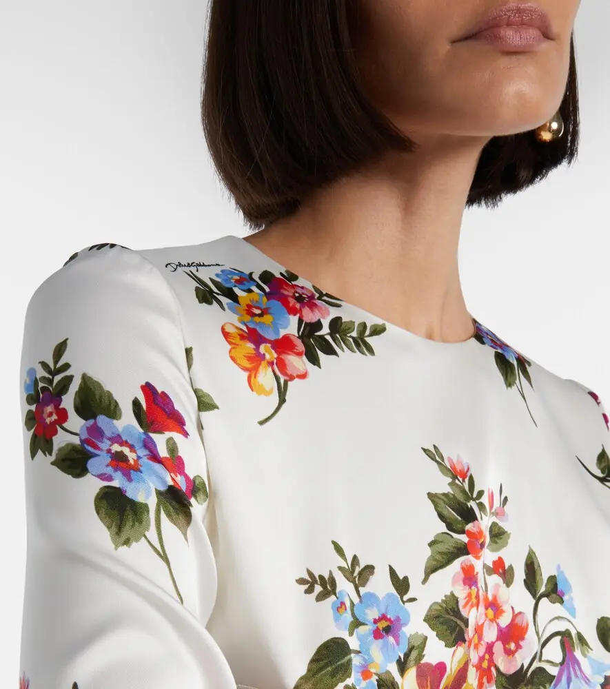 Dolce & Gabbana Floral midi dress | Thumbnail 7