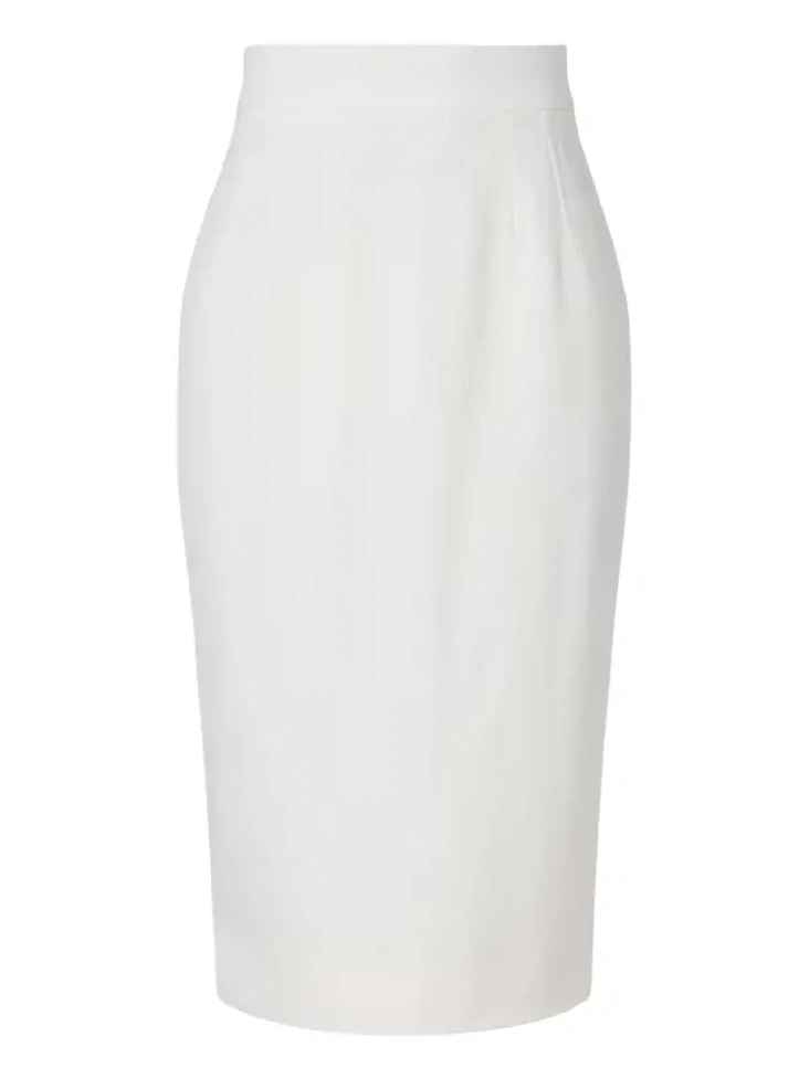 Wool-blend pencil skirt Wool-blend pencil skirt