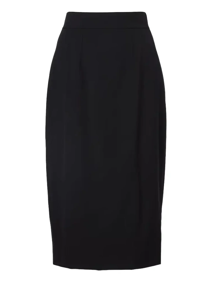 Wool-blend pencil skirt Wool-blend pencil skirt
