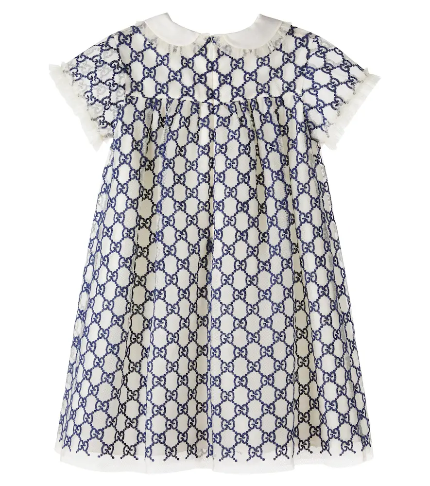 Gucci Kids Baby GG tulle dress | Thumbnail 2 Gucci Kids Baby GG tulle dress | Thumbnail 2