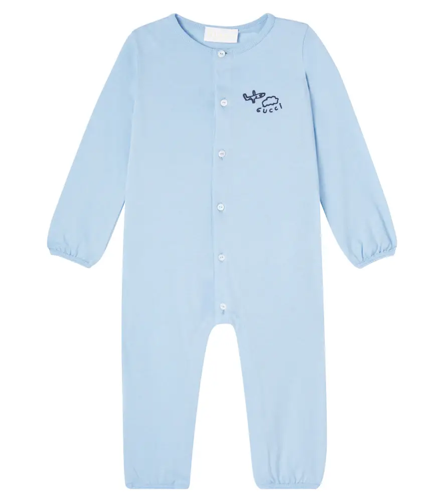 x Euan Roberts printed cotton onesie x Euan Roberts printed cotton onesie