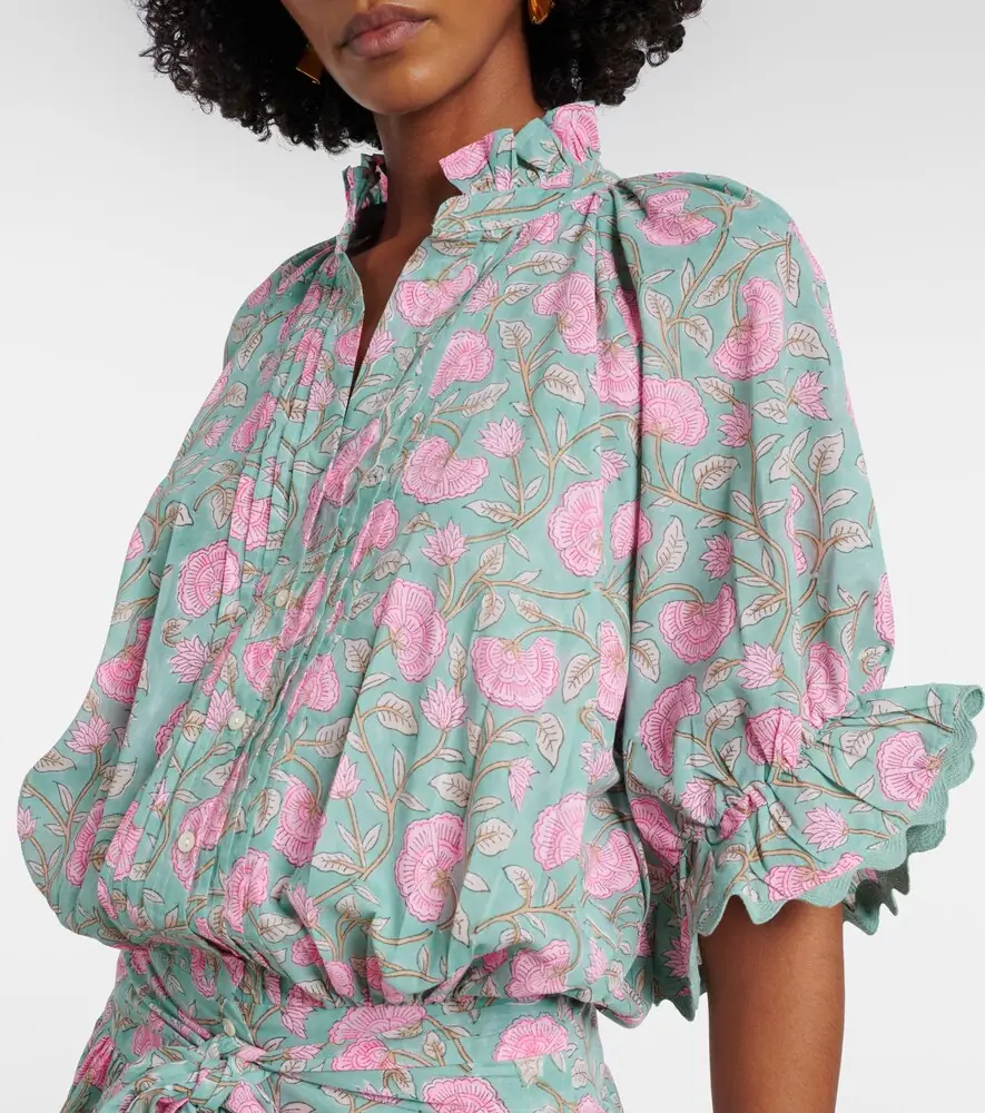 JULIET DUNN Floral cotton minidress | Thumbnail 2