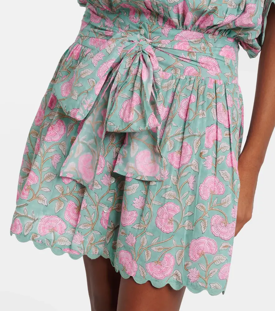 JULIET DUNN Floral cotton minidress | Thumbnail 3