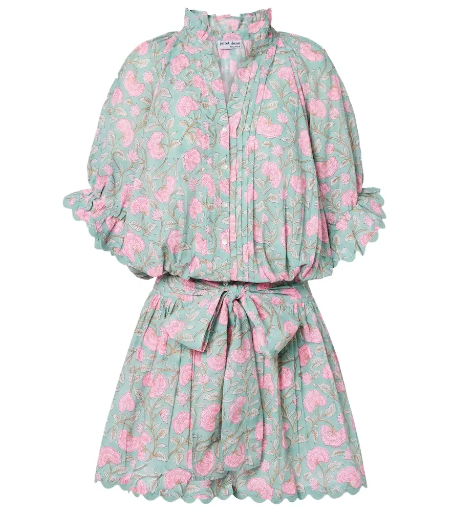 JULIET DUNN Floral cotton minidress | Image 1 JULIET DUNN Floral cotton minidress | Image 1