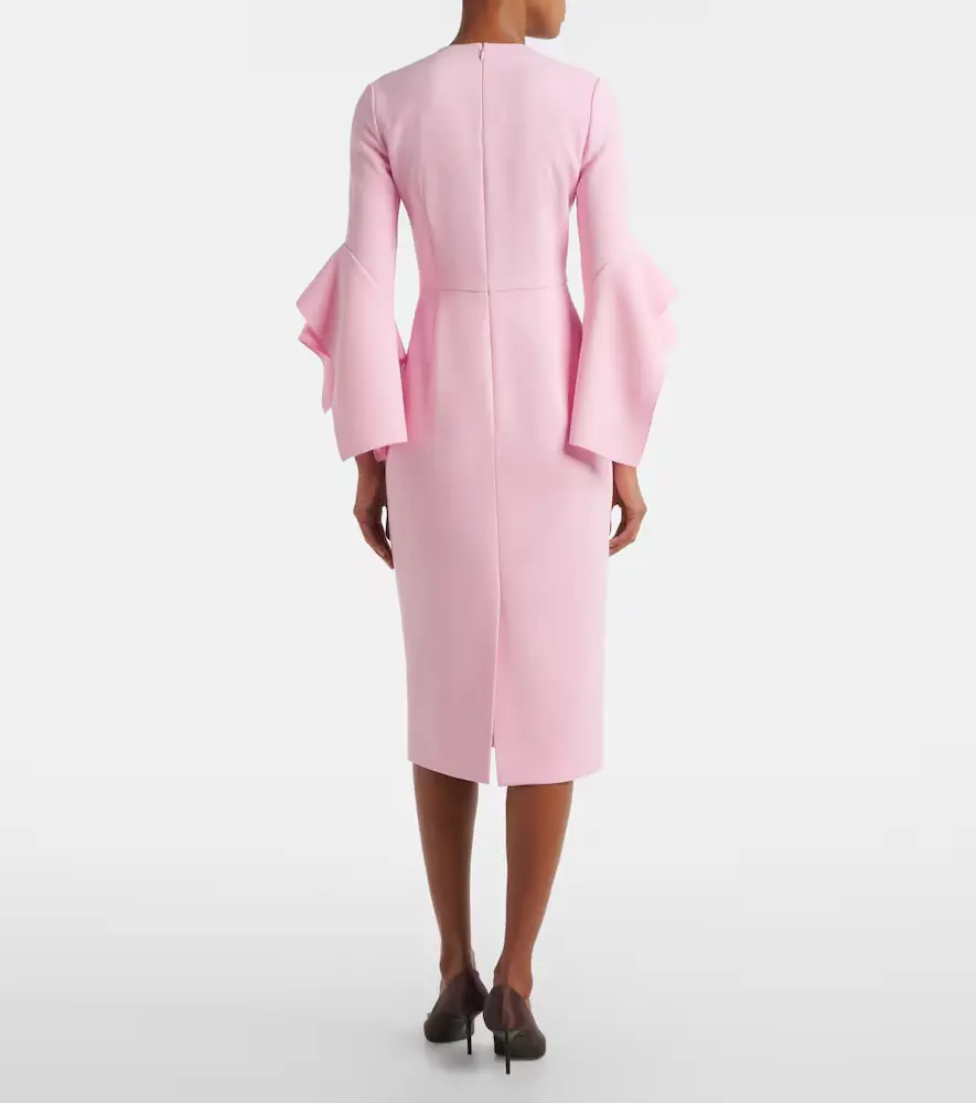 Roksanda Ruffled midi dress | Thumbnail 5 Roksanda Ruffled midi dress | Thumbnail 5