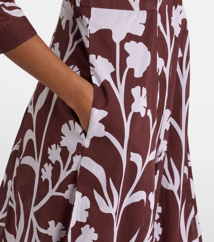 JULIET DUNN Printed cotton midi dress | Thumbnail 2 JULIET DUNN Printed cotton midi dress | Thumbnail 2