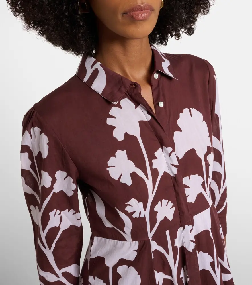 JULIET DUNN Printed cotton midi dress | Thumbnail 3 JULIET DUNN Printed cotton midi dress | Thumbnail 3
