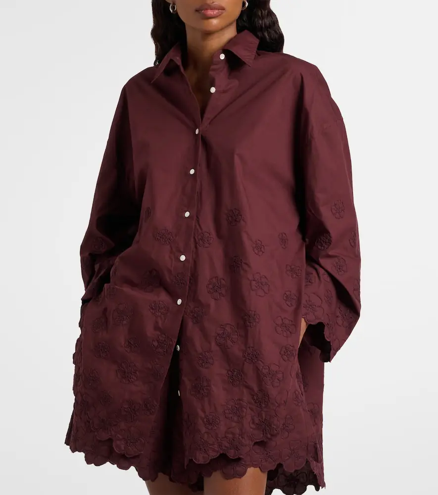 JULIET DUNN Embroidered cotton shirt | Thumbnail 4 JULIET DUNN Embroidered cotton shirt | Thumbnail 4