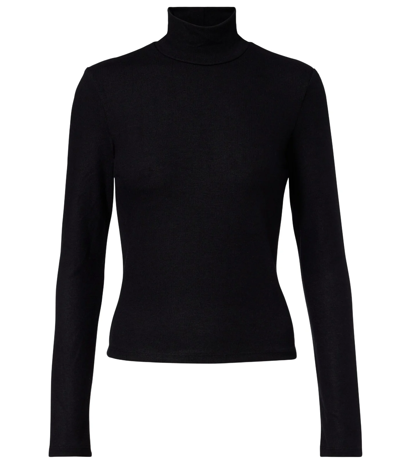 LESET Lauren turtleneck jersey top