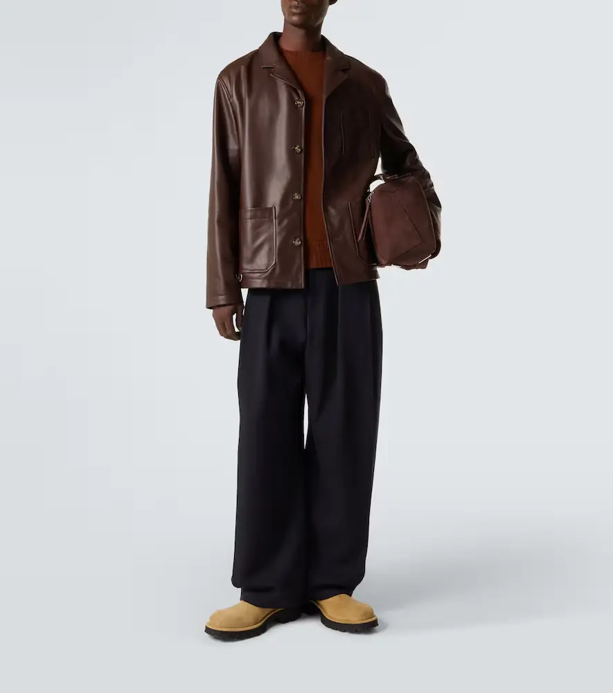 Loewe Leather jacket | Thumbnail 2 Loewe Leather jacket | Thumbnail 2