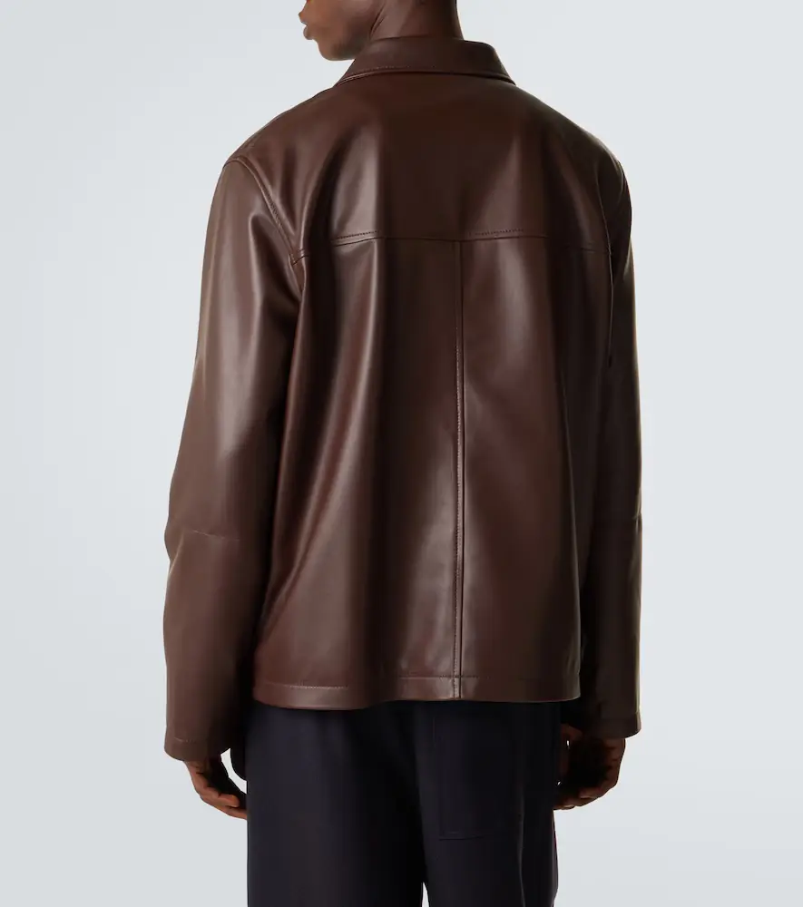 Loewe Leather jacket | Thumbnail 4 Loewe Leather jacket | Thumbnail 4
