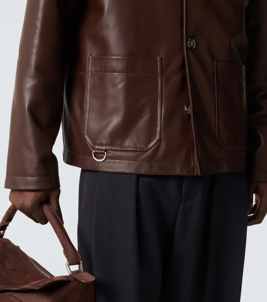 Loewe Leather jacket | Thumbnail 5 Loewe Leather jacket | Thumbnail 5