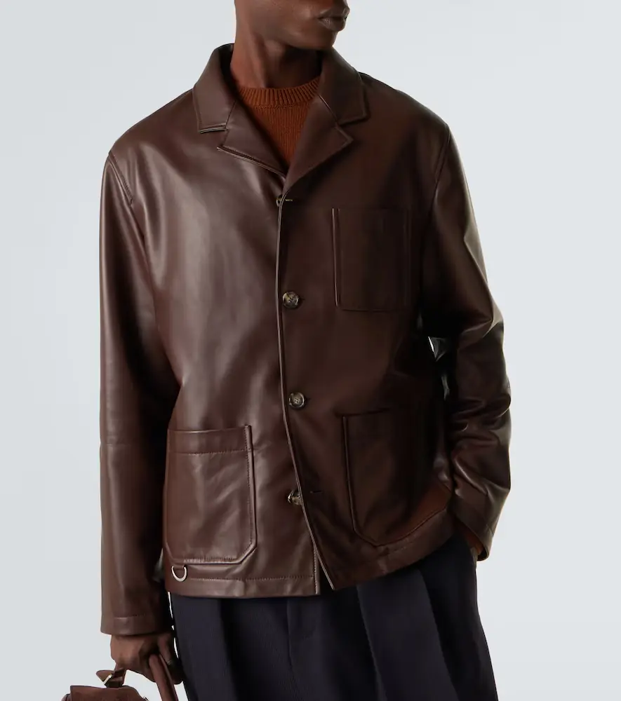 Loewe Leather jacket | Thumbnail 6 Loewe Leather jacket | Thumbnail 6