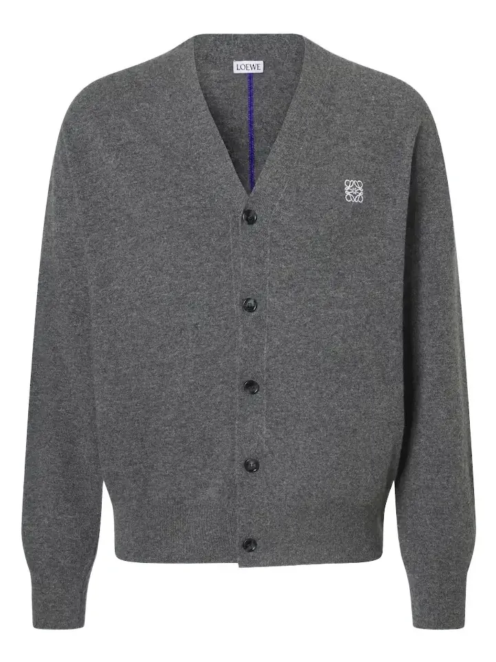 Anagram wool cardigan