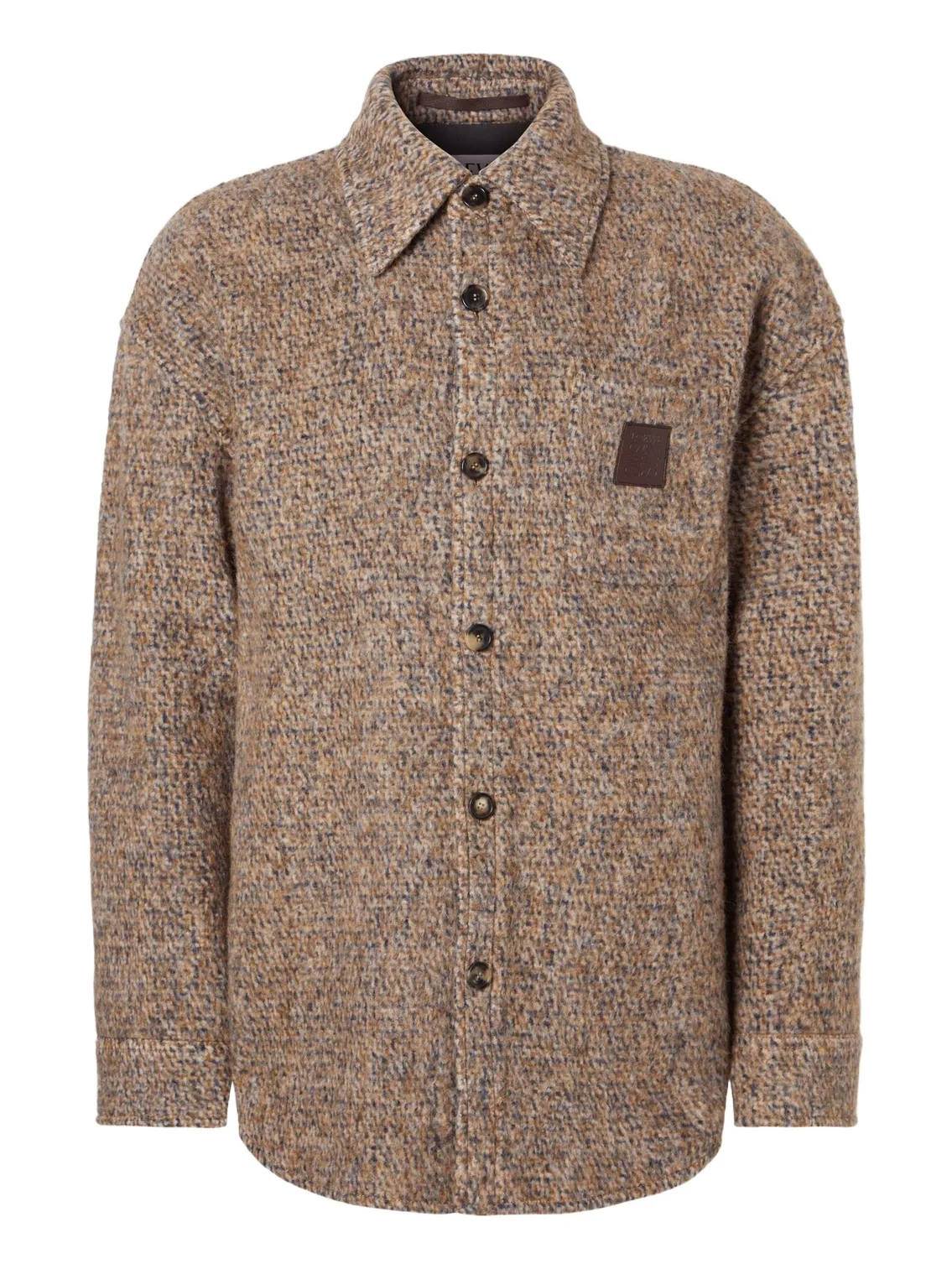 Loewe Anagram wool-blend overshirt