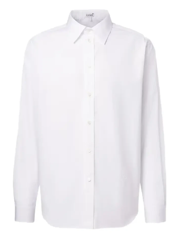 Cotton poplin shirt