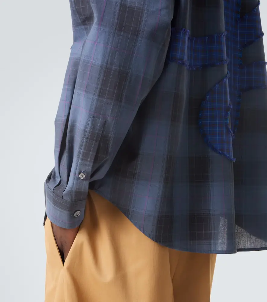 Loewe Checked cotton poplin shirt | Thumbnail 3