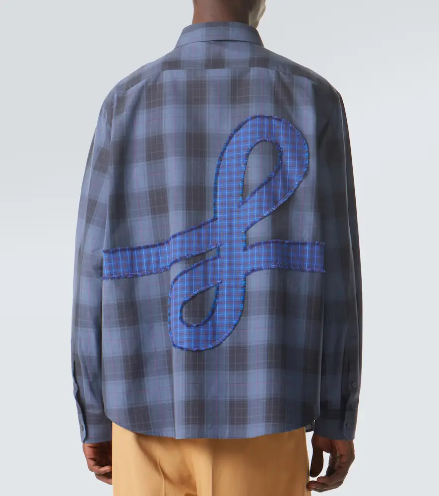 Loewe Checked cotton poplin shirt | Thumbnail 5