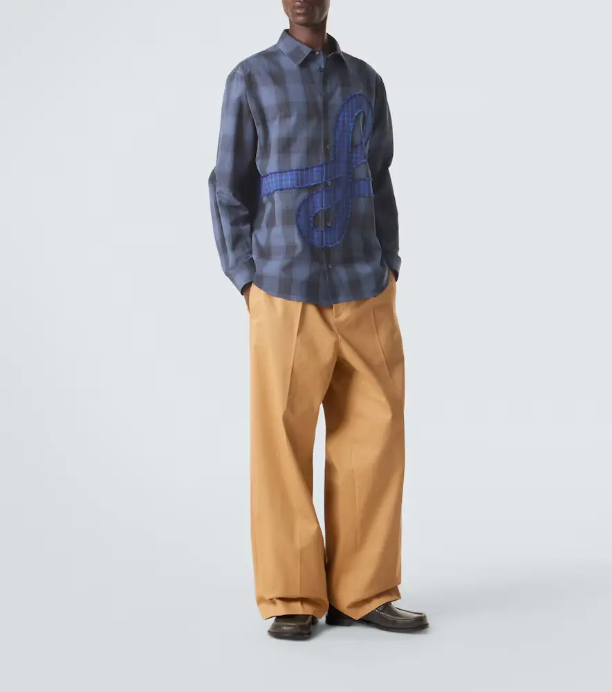 Loewe Checked cotton poplin shirt | Thumbnail 6