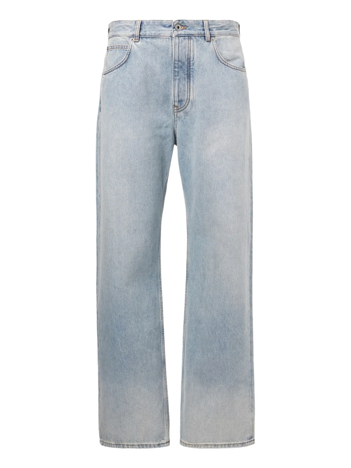 Faded straight jeans