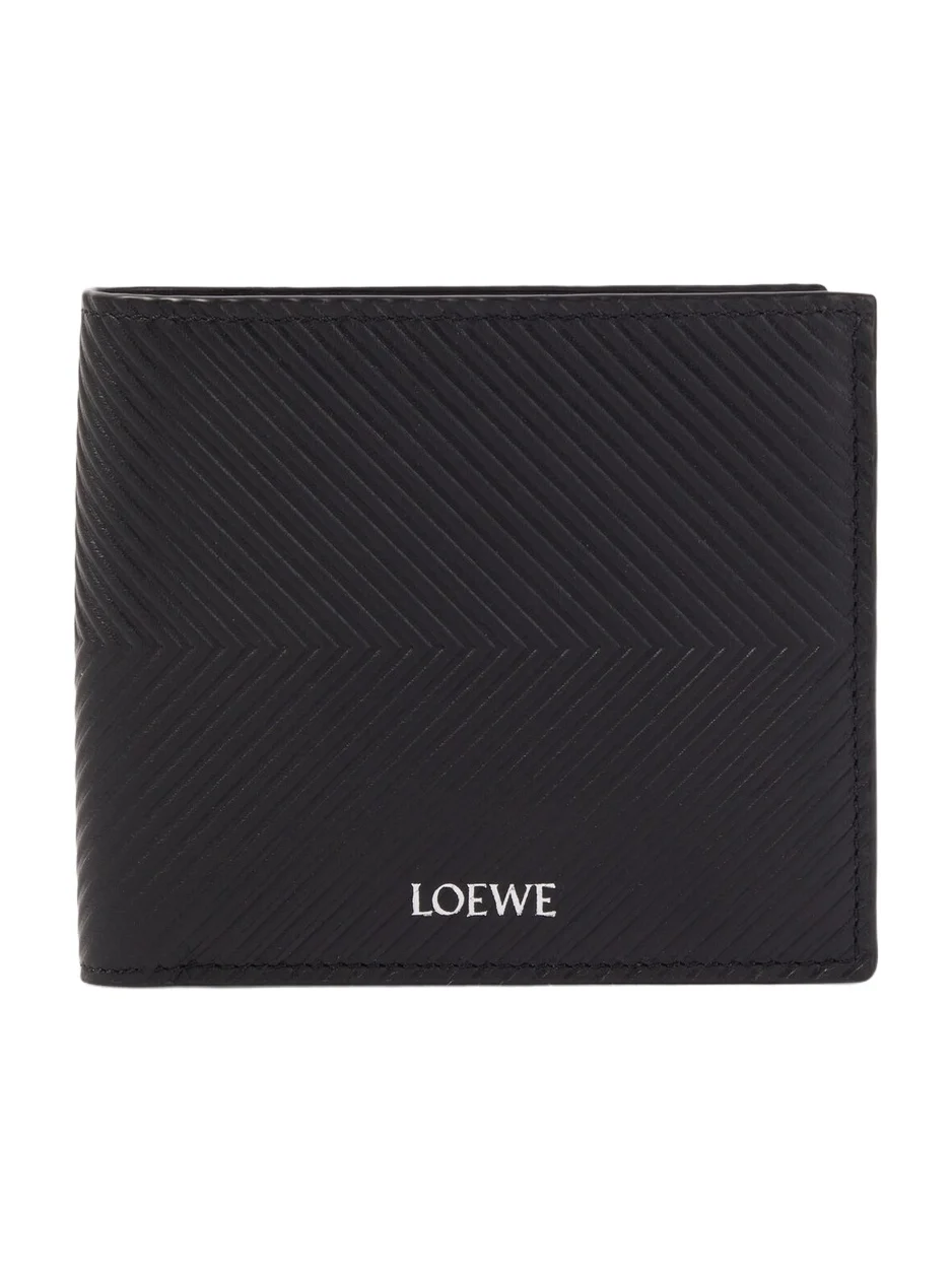 Loewe Logo leather bifold wallet