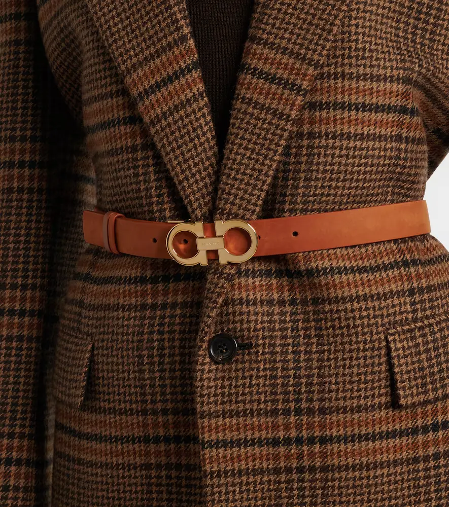 Ferragamo Gancio Mediterraneo leather belt | Thumbnail 3 Ferragamo Gancio Mediterraneo leather belt | Thumbnail 3