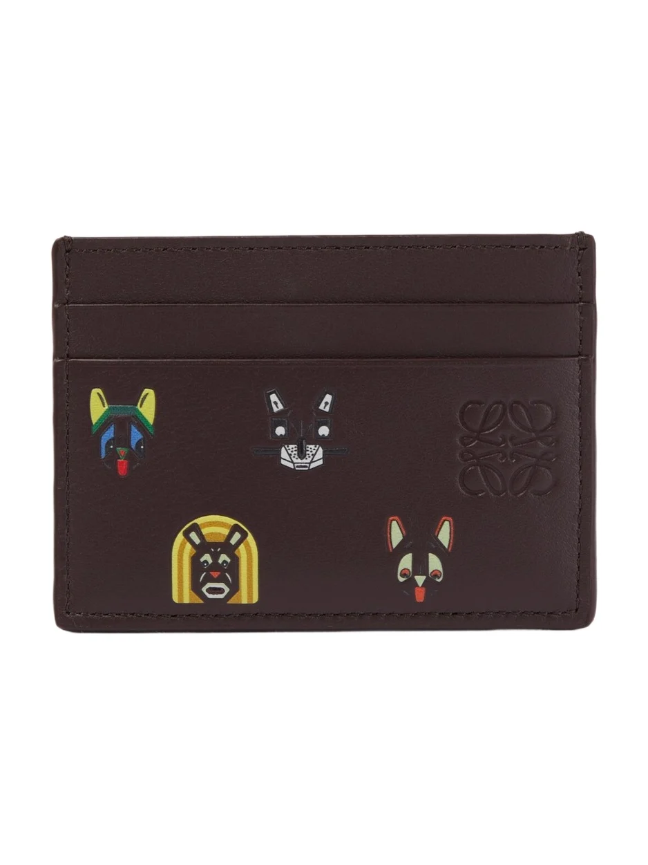 Loewe x Louis Wain leather card holder