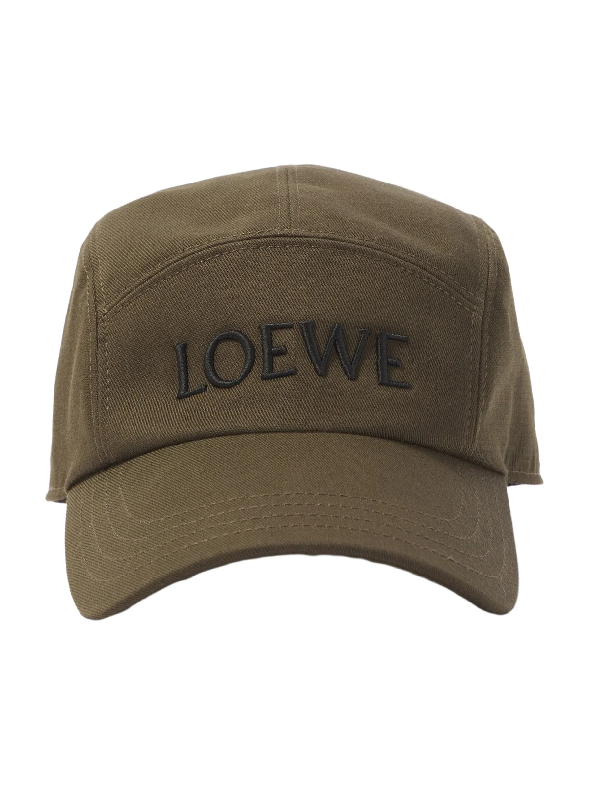 Loewe Logo embroidered cotton baseball cap