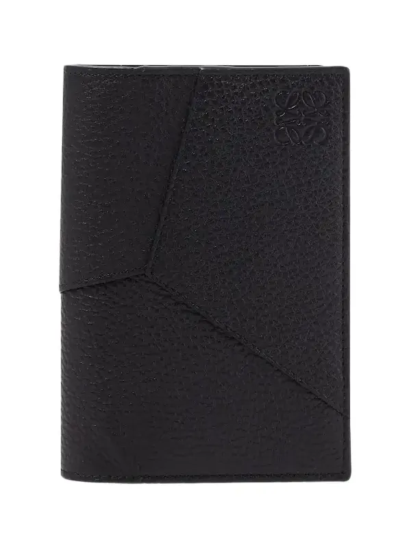 Loewe Puzzle leather passport holder