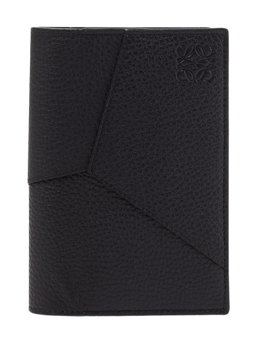 Loewe Puzzle leather passport holder