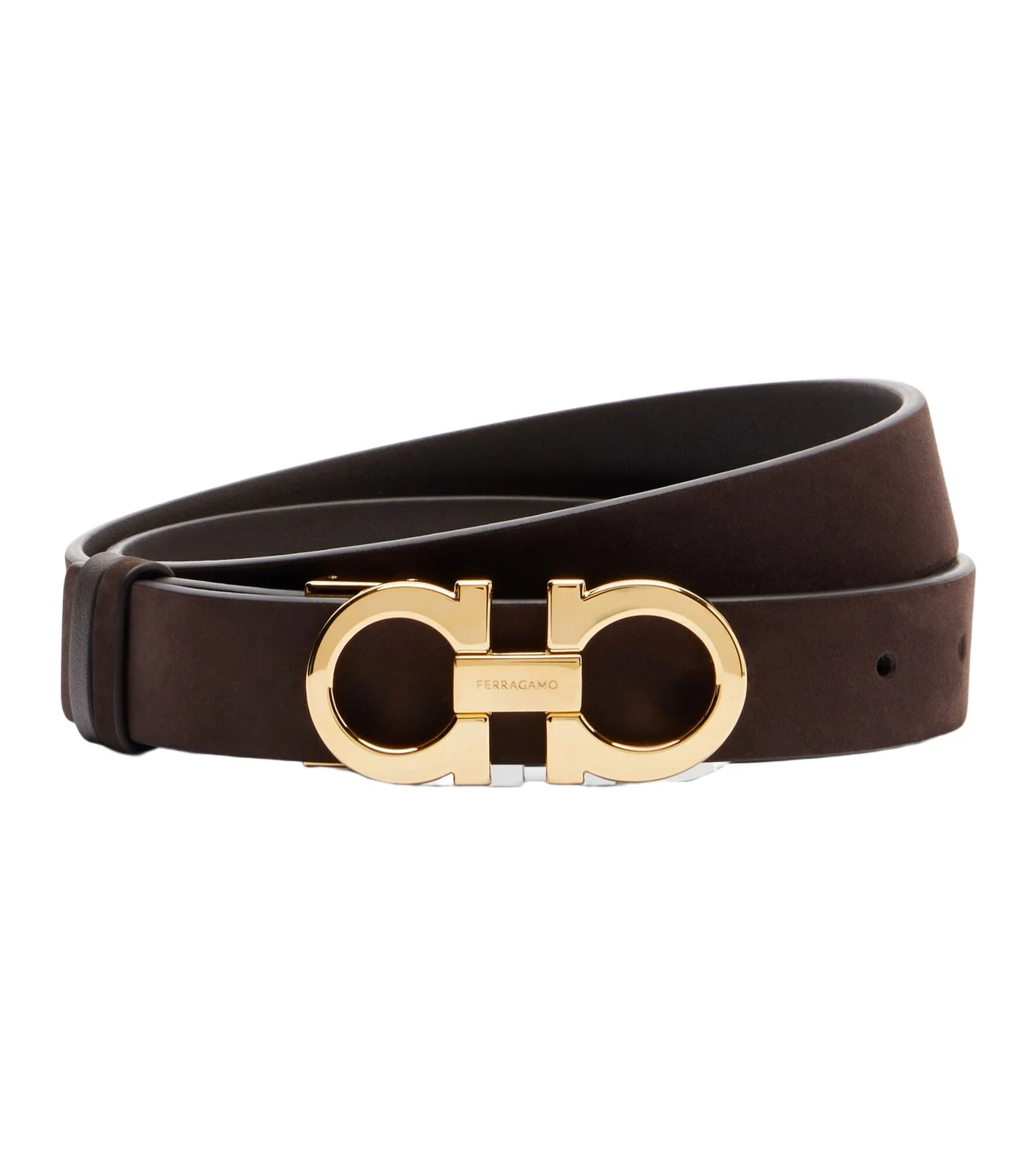 Gancini leather belt Gancini leather belt