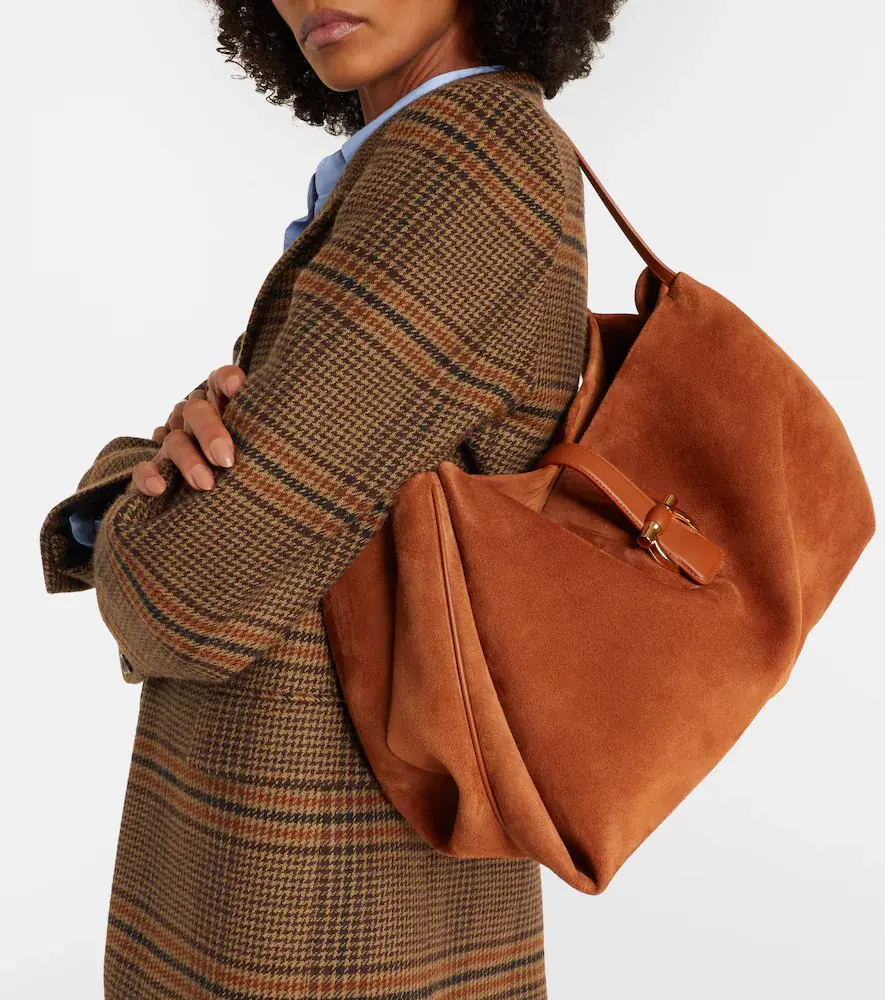 Ferragamo Medium suede tote bag | Thumbnail 6 Ferragamo Medium suede tote bag | Thumbnail 6