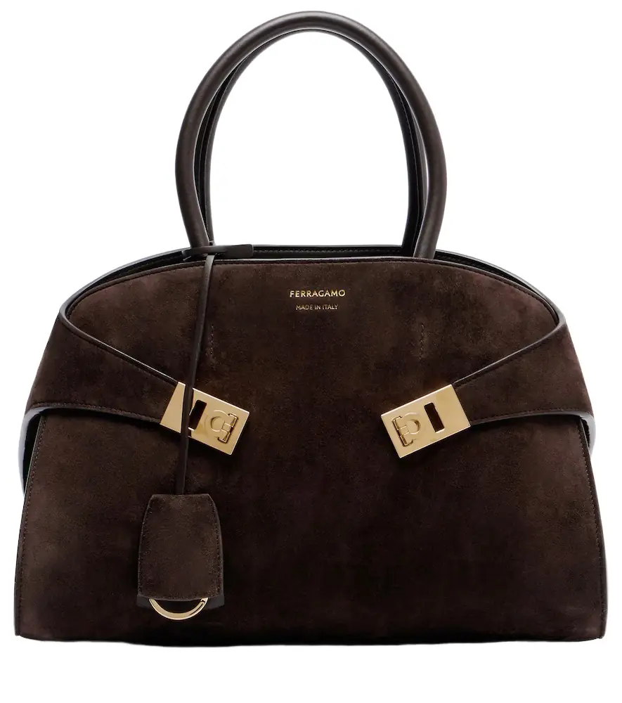 Hug suede tote bag Hug suede tote bag