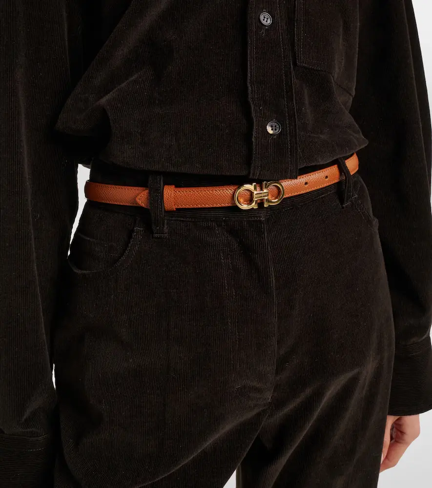 Ferragamo Gancini leather belt | Thumbnail 3 Ferragamo Gancini leather belt | Thumbnail 3