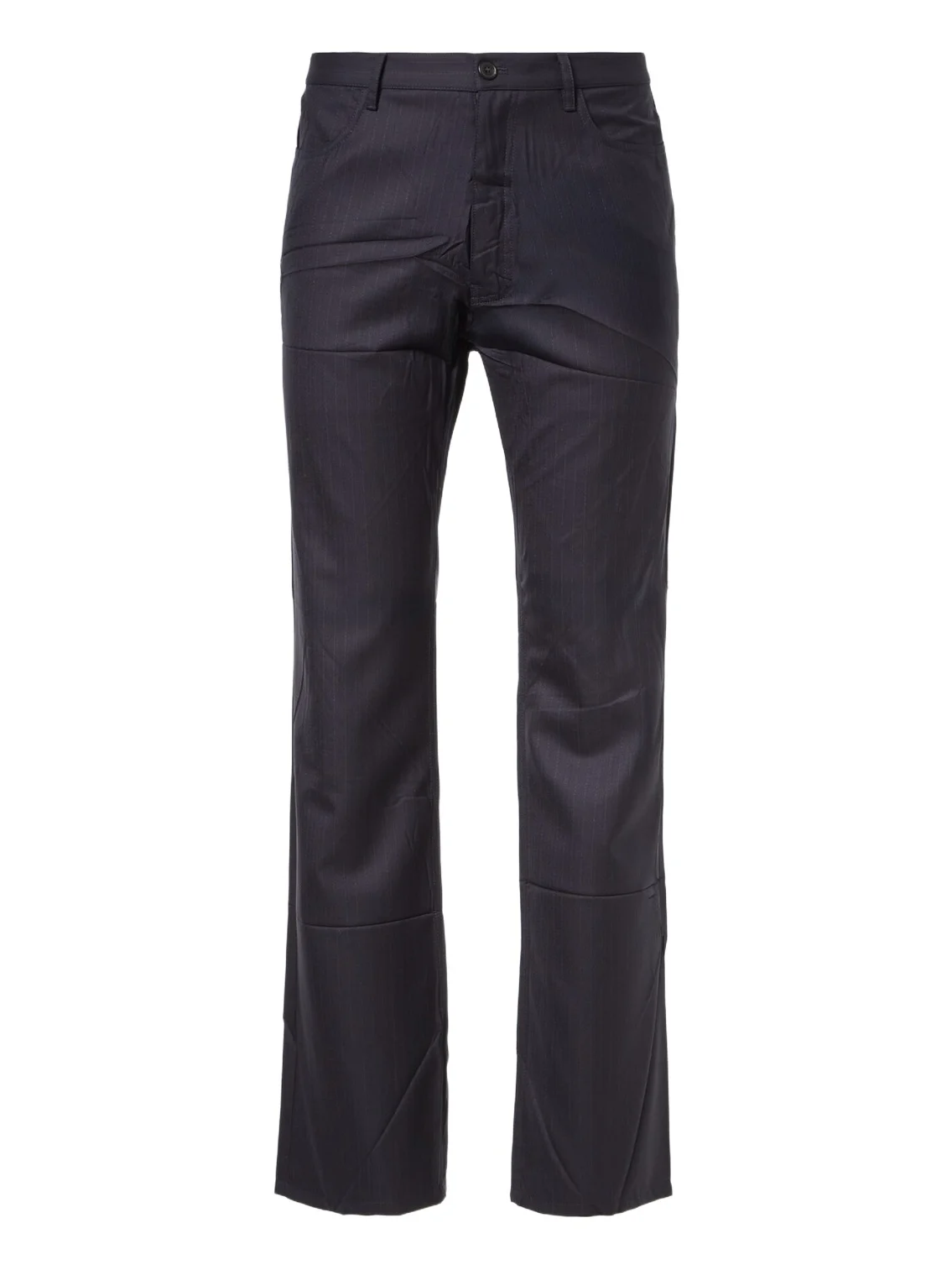 Pinstripe wool straight pants Pinstripe wool straight pants