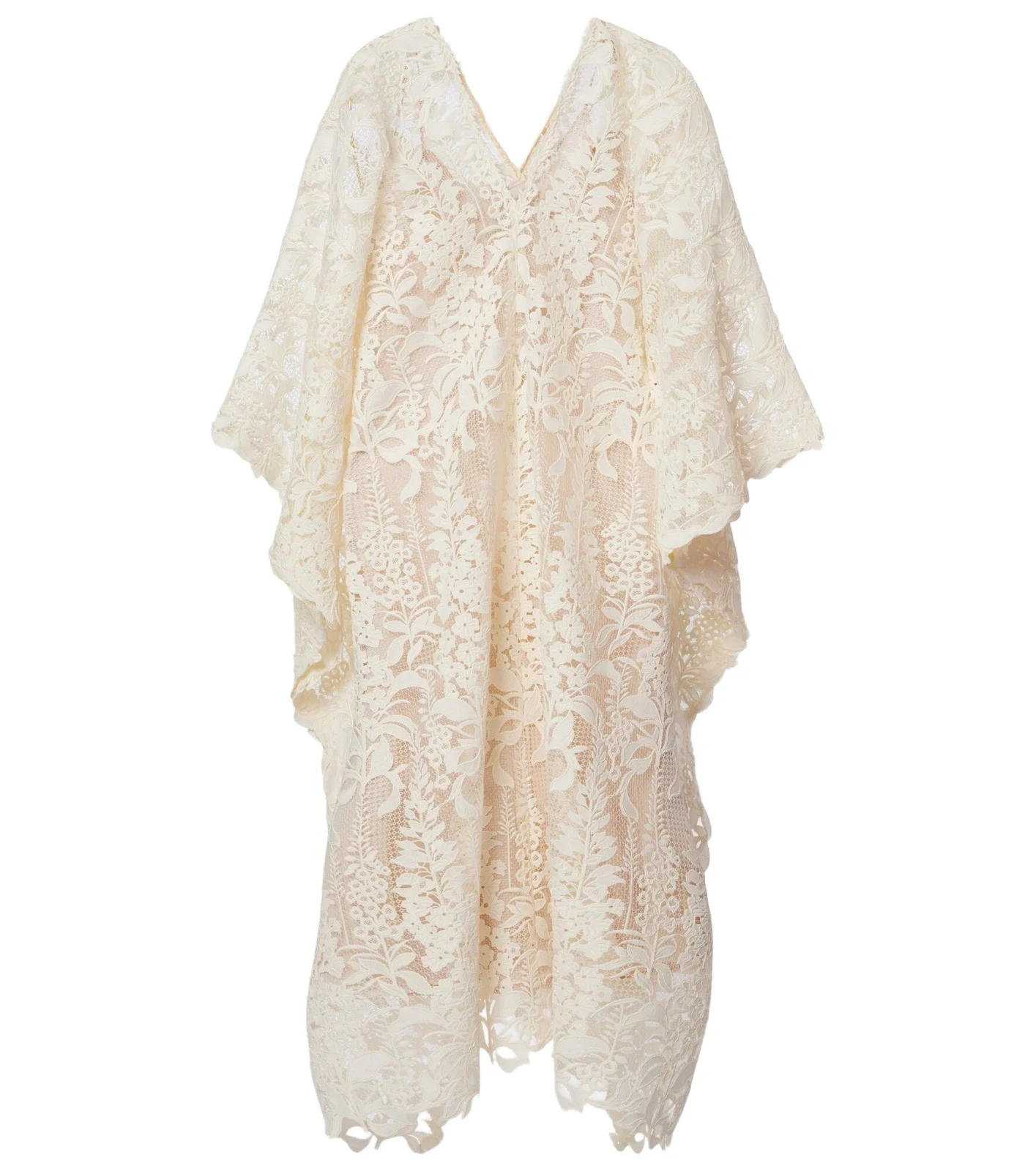 Guipure lace kaftan Guipure lace kaftan