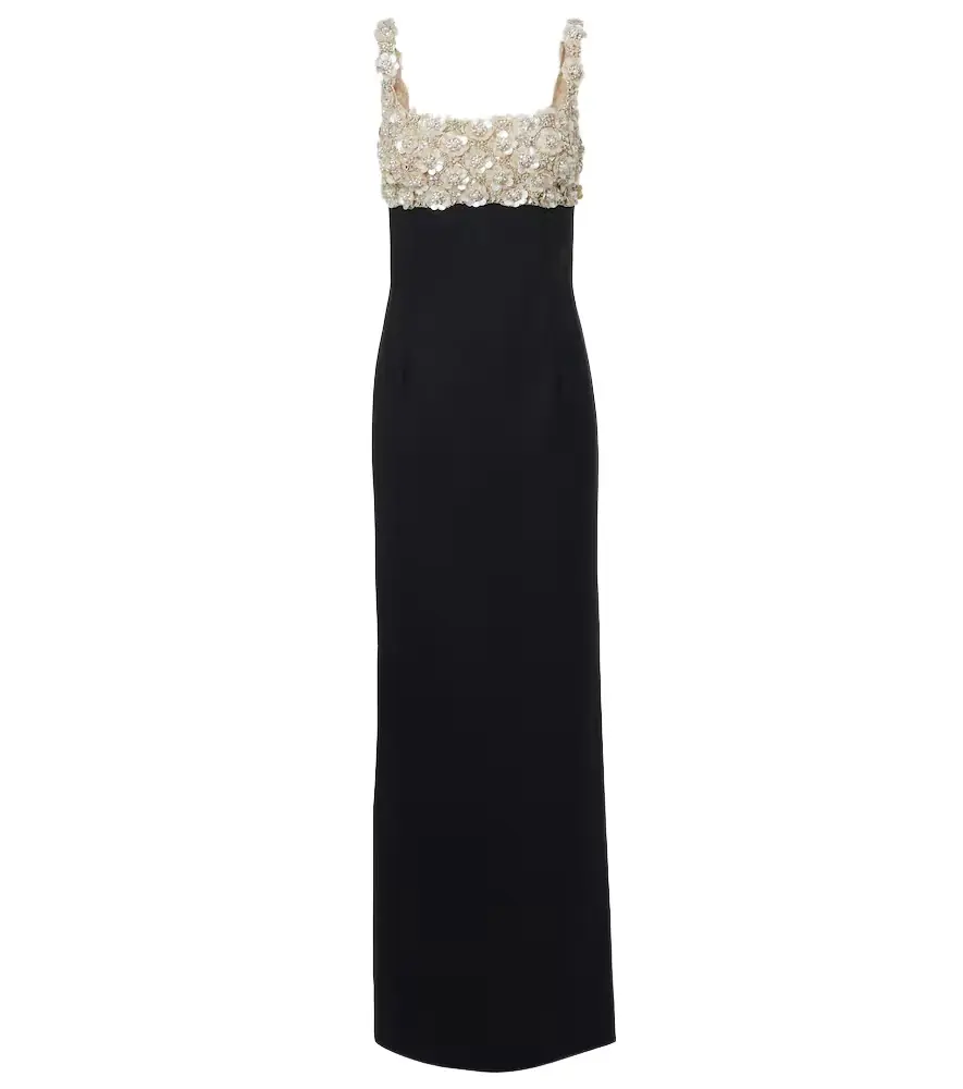 Oscar de la Renta Embroidered bustier gown | Image 1 Oscar de la Renta Embroidered bustier gown | Image 1
