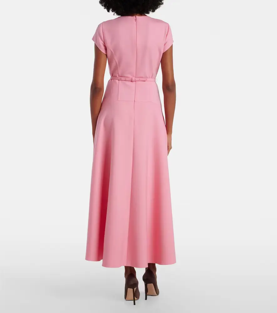 Oscar de la Renta Wool-blend maxi dress | Thumbnail 4 Oscar de la Renta Wool-blend maxi dress | Thumbnail 4