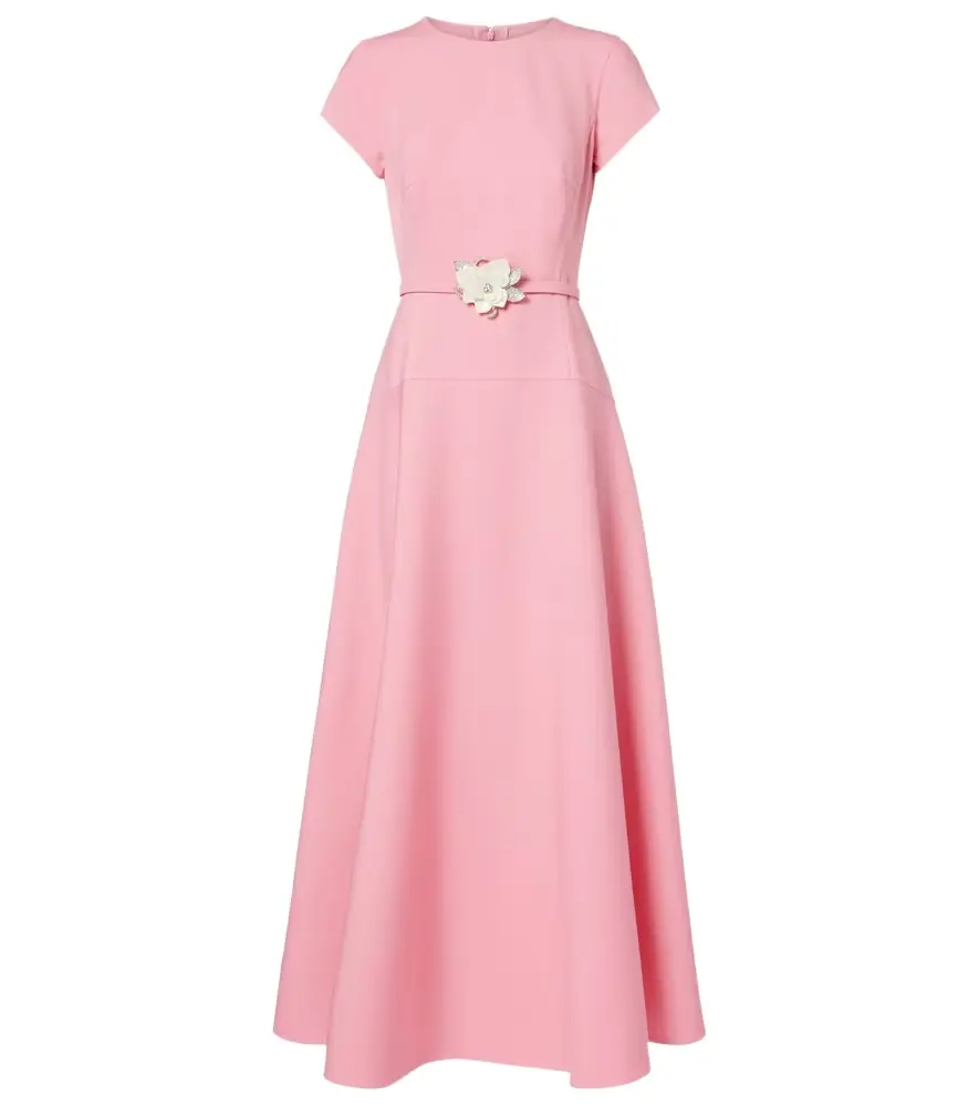 Oscar de la Renta Wool-blend maxi dress | Image 1 Oscar de la Renta Wool-blend maxi dress | Image 1