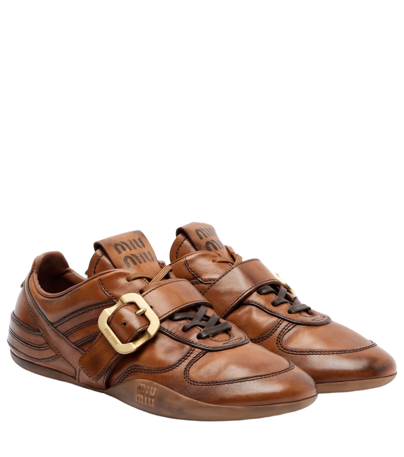 Logo leather sneakers Logo leather sneakers