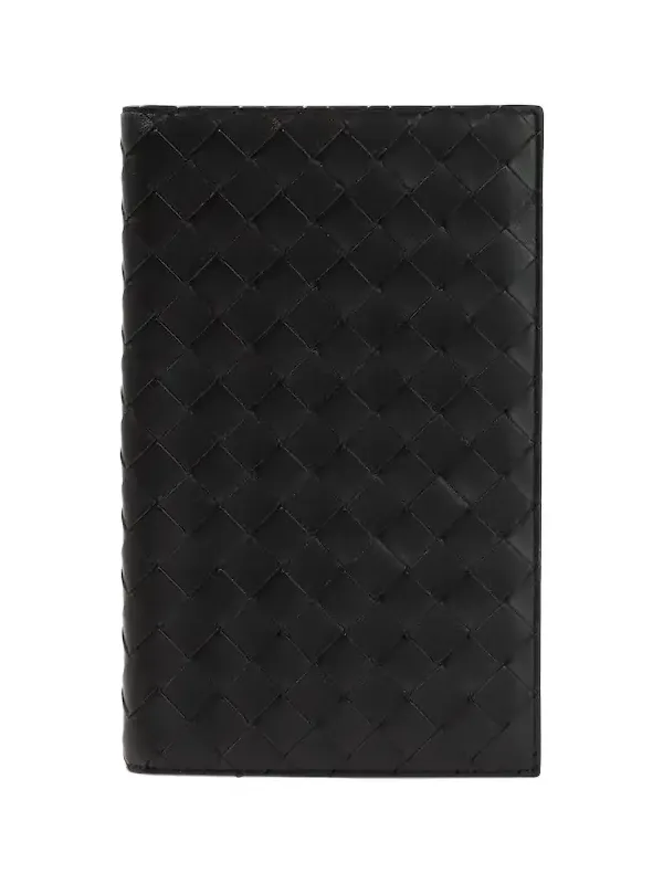 Intreccio leather wallet