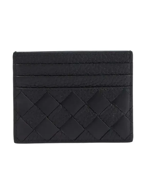 Intrecciato leather card holder Intrecciato leather card holder