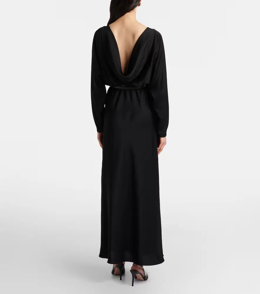 Max Mara Draped satin gown | Thumbnail 4