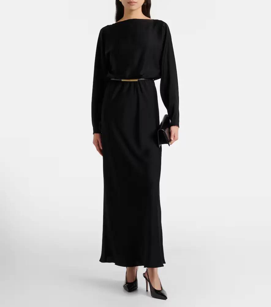 Max Mara Draped satin gown | Thumbnail 7