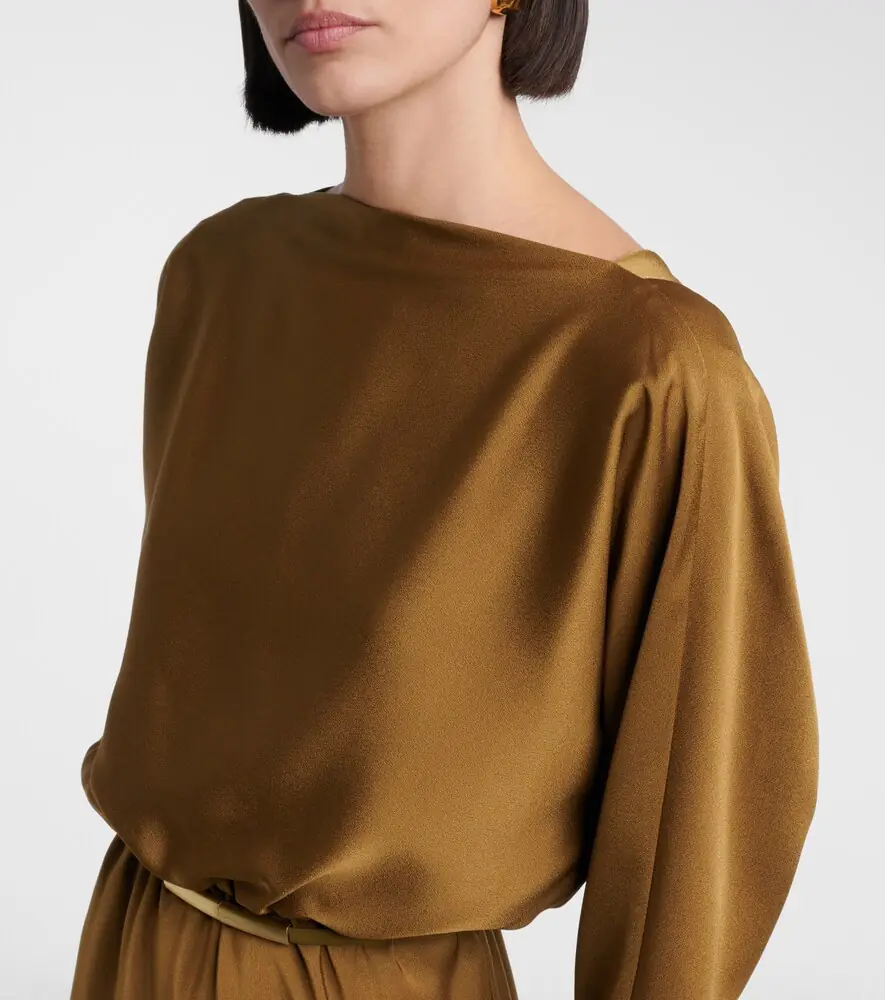 Max Mara Pentola satin cocktail dress | Thumbnail 4