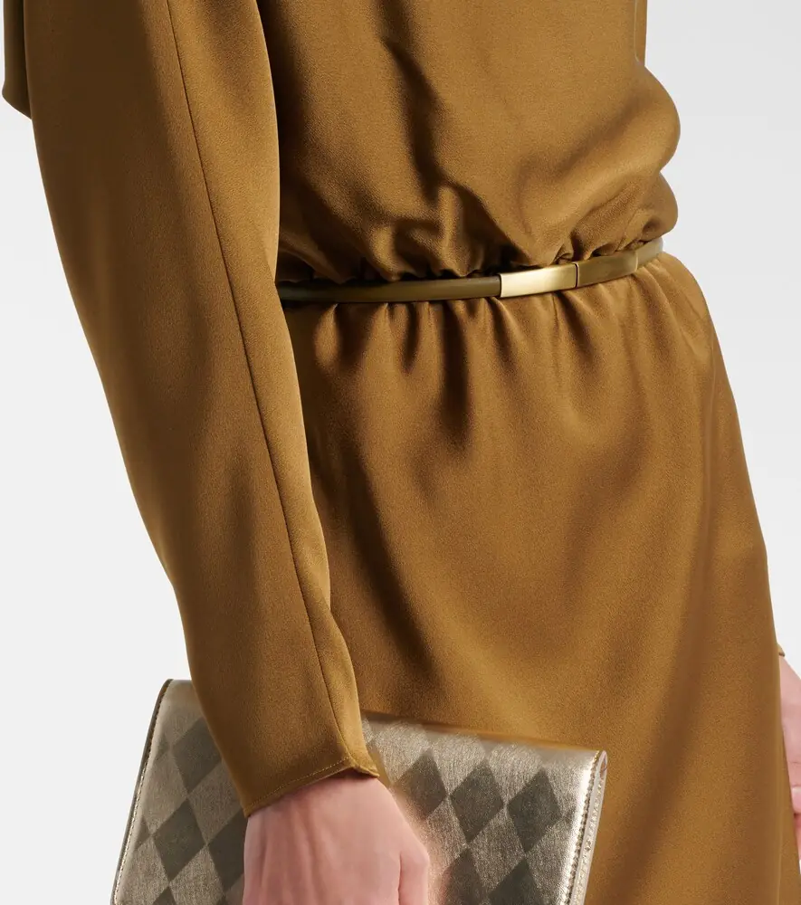 Max Mara Pentola satin cocktail dress | Thumbnail 7